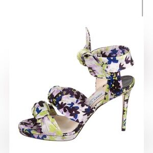 Jimmy Choo Satin Heels- 8.5